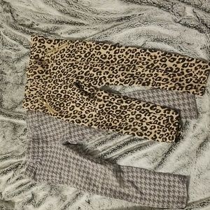 VINTAGE Girl's leggings, Circo and Cherokee, set of 2, size 5t and 4/5